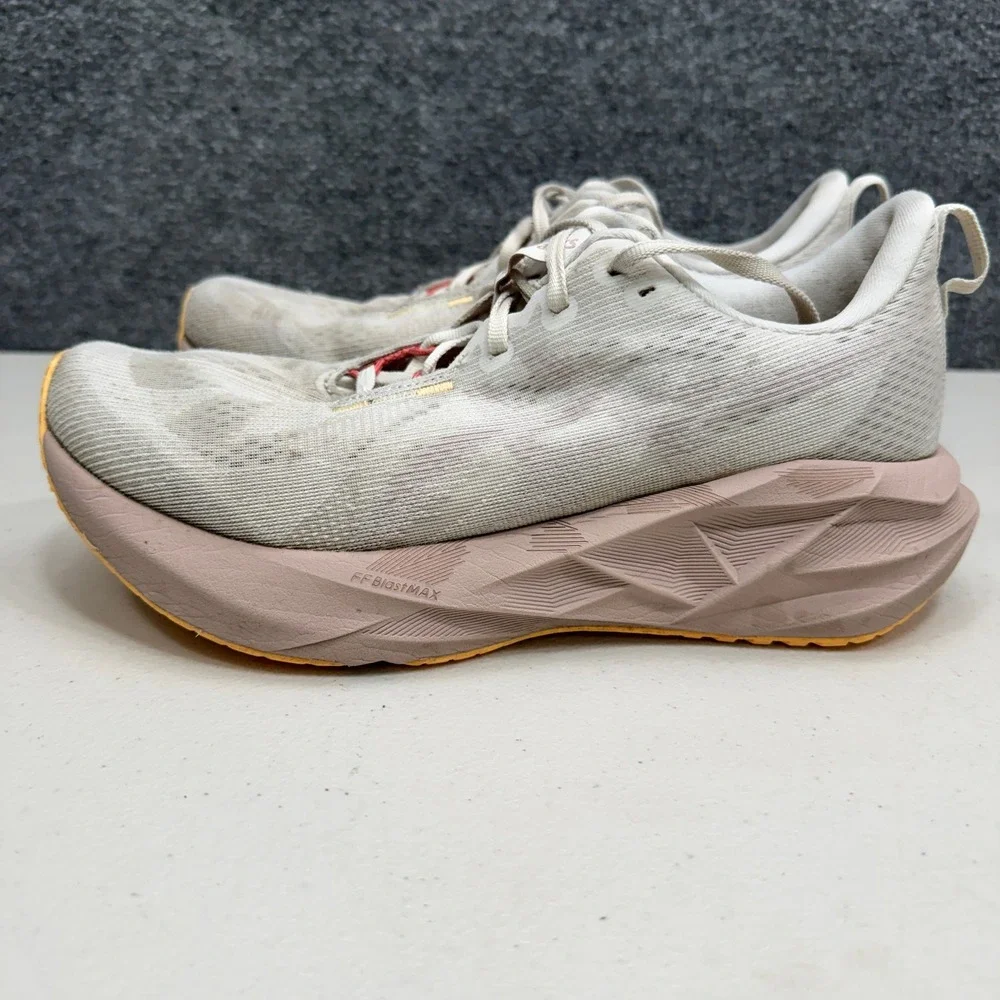 ASICS Superblast Running Shoes Womens 9.5 Beige FF Blast Turbo Athletic Running